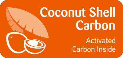 High quality coconut shell carbon is used in Expert M400