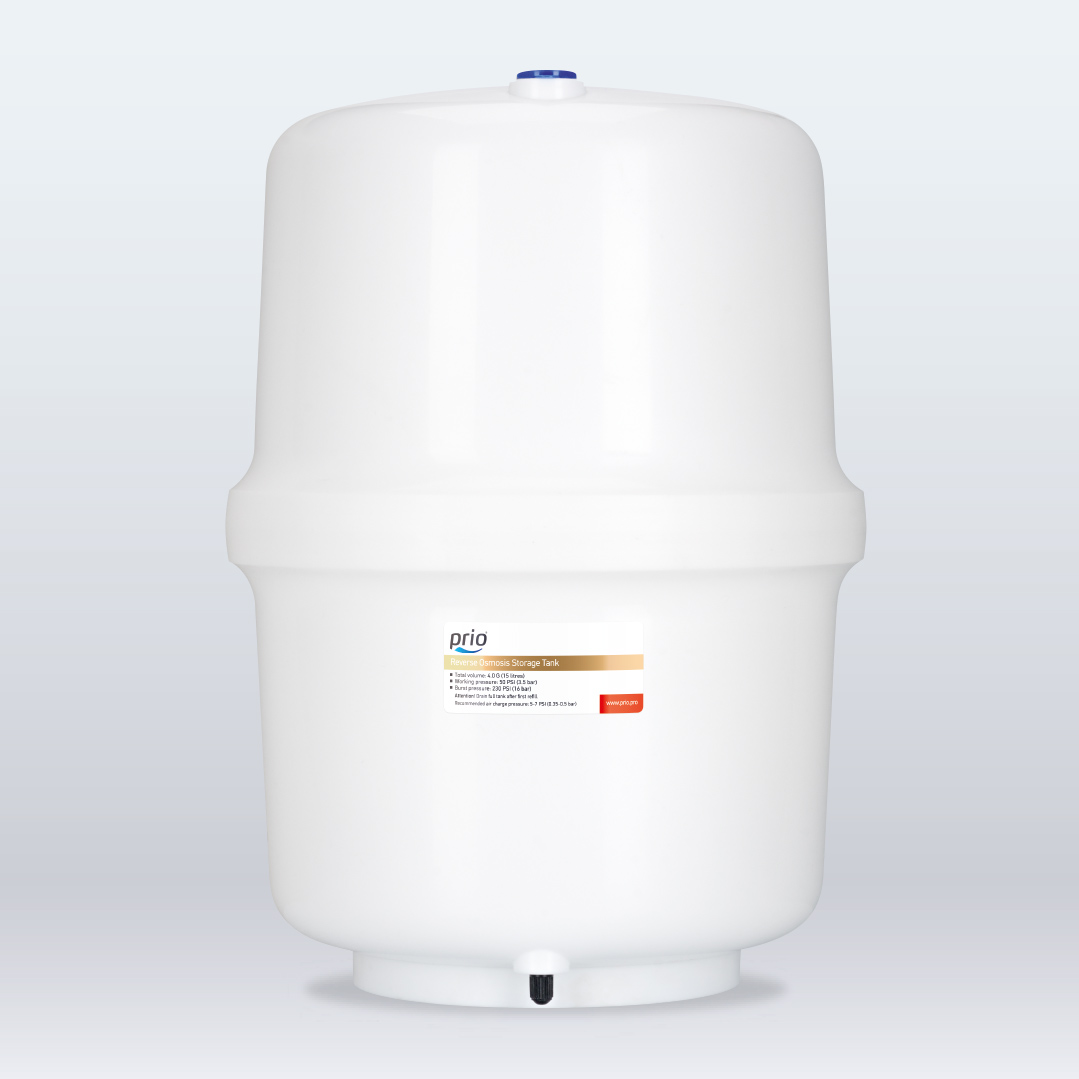 High-end 3.2, 4 or 5 gallon storage tanks to choose from